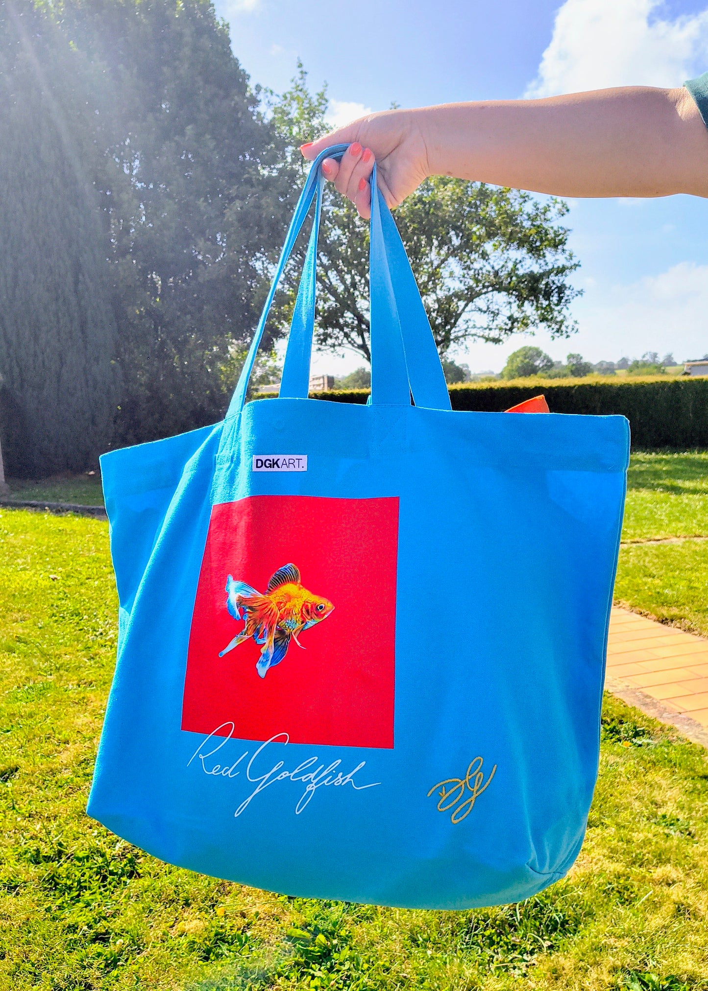 Shopping bag Red Goldfish